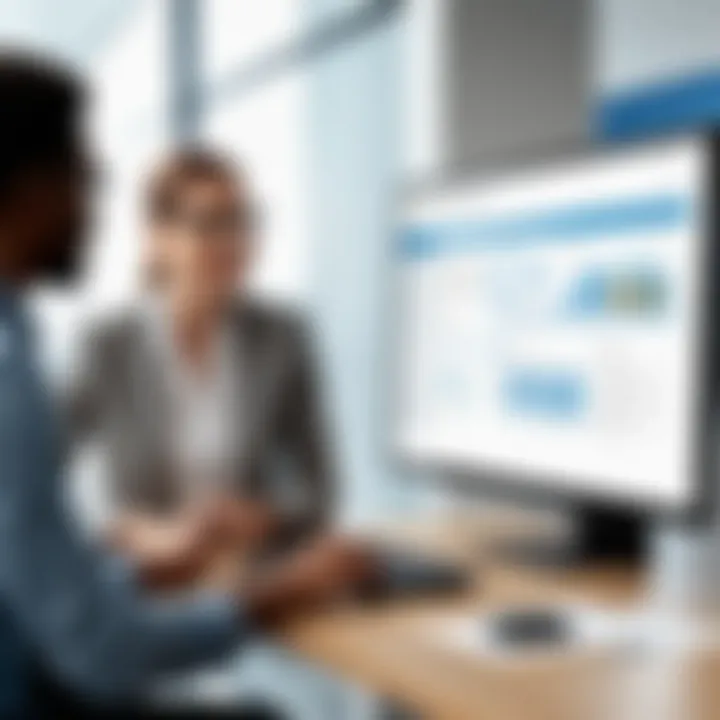 Visual representation of enhanced customer experience through Microsoft Dynamics features