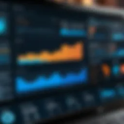 Dynamic interface of Microsoft Dynamics Retail Management System showcasing customizable dashboards