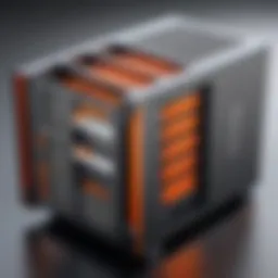 Detailed architecture diagram of Pure Storage NAS showcasing components and their interactions