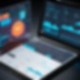 An overview of NetBaseQuid's user interface showcasing its analytical features.