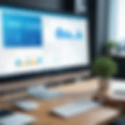 Virtual collaboration tools interface showcasing scheduling features