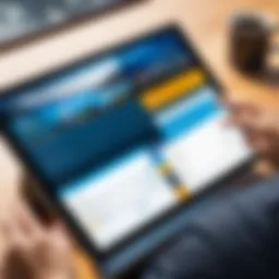 Overview of SAP Travel Management interface showcasing user-friendly features