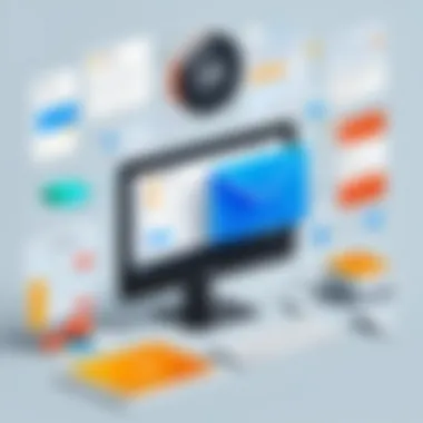 Diagram outlining the different elements that can be tested in email campaigns