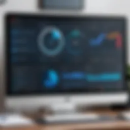 Interface of the Qualys Scanning Tool showcasing its dashboard functionalities