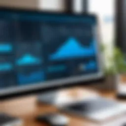 User-friendly interface of Salesforce Service Desk showcasing dashboard features