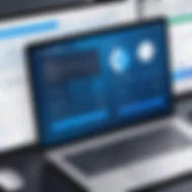 Exploring Backup Settings in Smartsheet User interface showcasing Smartsheet's backup settings