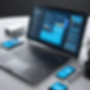 A user-friendly interface of a social media publishing tool