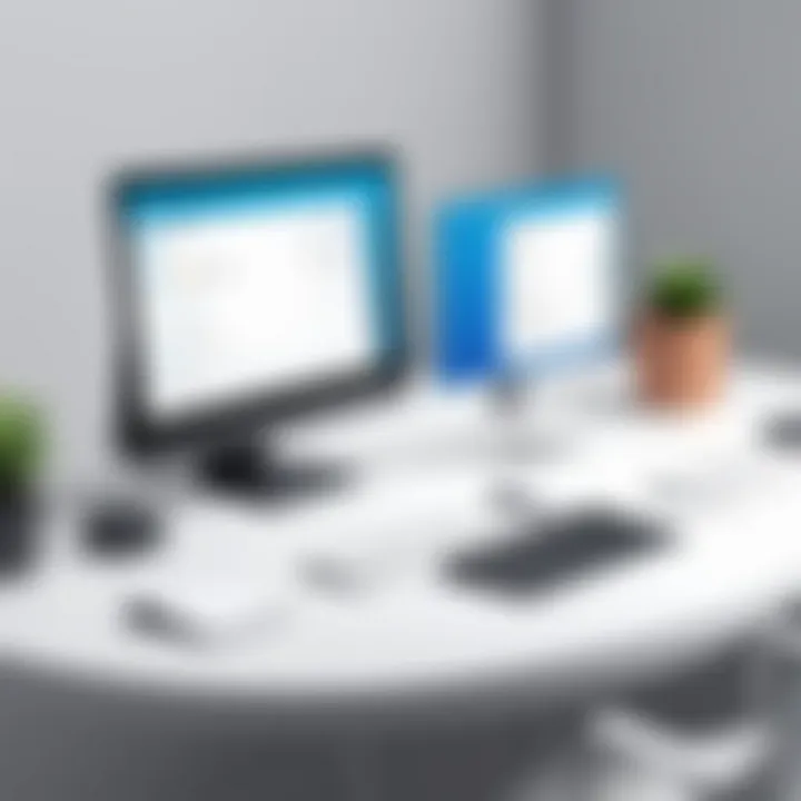 Visual representation of customer service channels available for Square Invoice