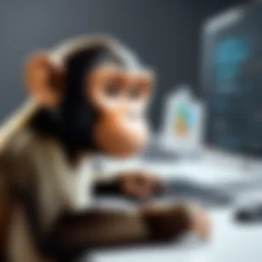 Visual representation of Survey Monkey interface