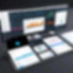 Visual representation of Analyticsolver's dashboard showcasing various analytics features