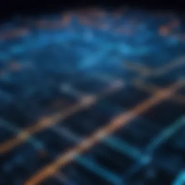 Visual representation of DDoS attack vectors