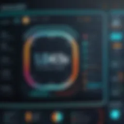 Visual representation of a computer activity tracker interface