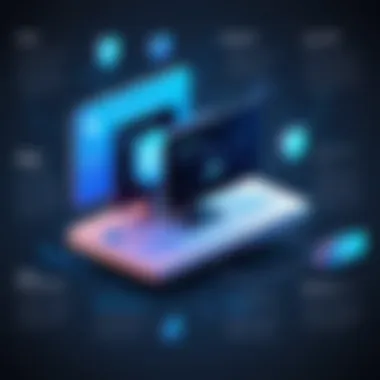 Security Features of Cybersource Infographic detailing the security features of Cybersource