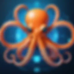 Visual representation of Double Octopus authentication framework