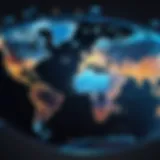 Global payroll systems interconnected around the world