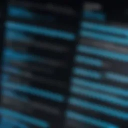 Visual representation of text analytics