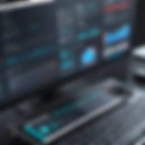 An overview of Ranorex interface showcasing its user-friendly design and navigation tools.