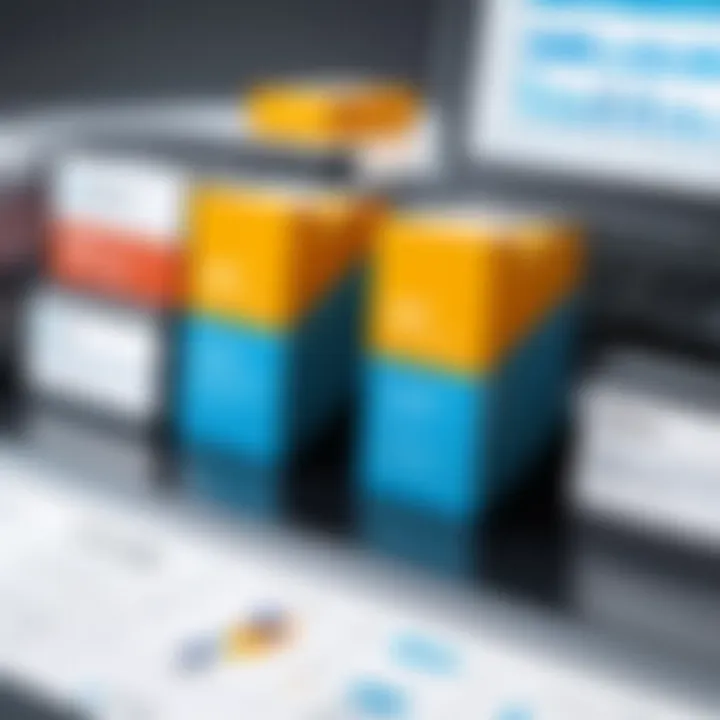 Illustration of SAP modules for accounting applications