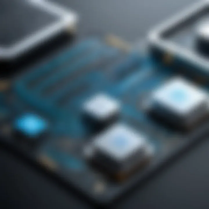 An infographic detailing scalability options for businesses utilizing square hosting.