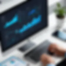 A graphical representation of data analytics in CRM