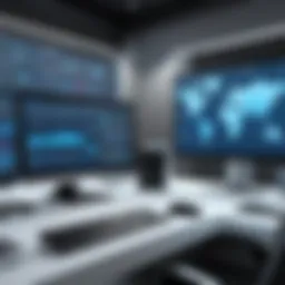 Interface of Unicenter Service Desk showcasing features