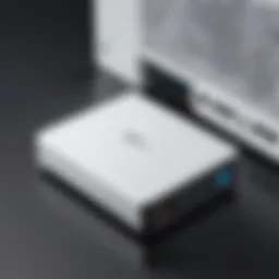 Unifi battery backup unit showcasing sleek design