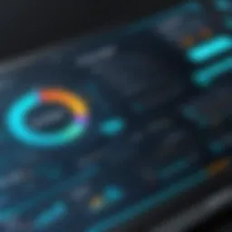 Dynamic presentation interface showcasing interactive elements