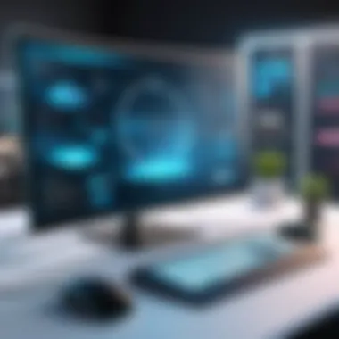 Future Trends in VDI Technology Futuristic image depicting trends in VDI technology