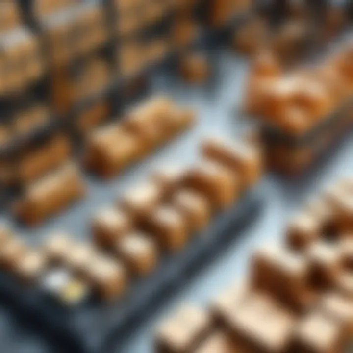 Visual representation of warehousing workflows and integrations