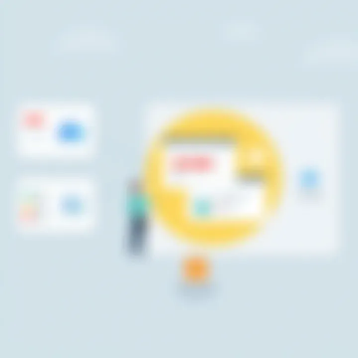 Diagram illustrating features included in Zoho Creator